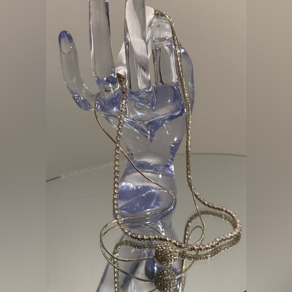 🆕J. Crew Layered Tennis & Pendant Necklace - Picture 2 of 16